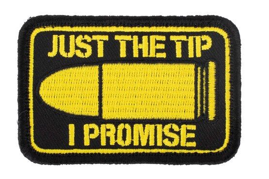 Violent Little Machine Shop Just The Tip PVC Morale Patch